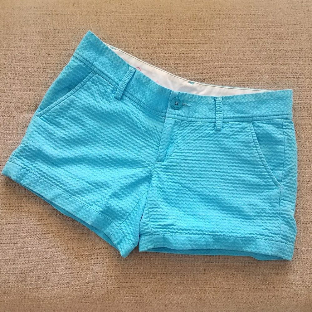Lilly Pulitzer Blue Callahn Shorts